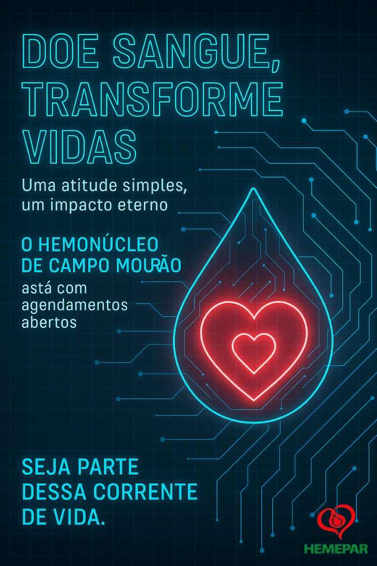 Noticia Destaque HEMONÚCLEO DE CAMPO MOURÃO